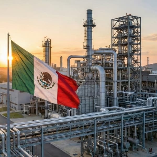 Un centro industrial importante en México