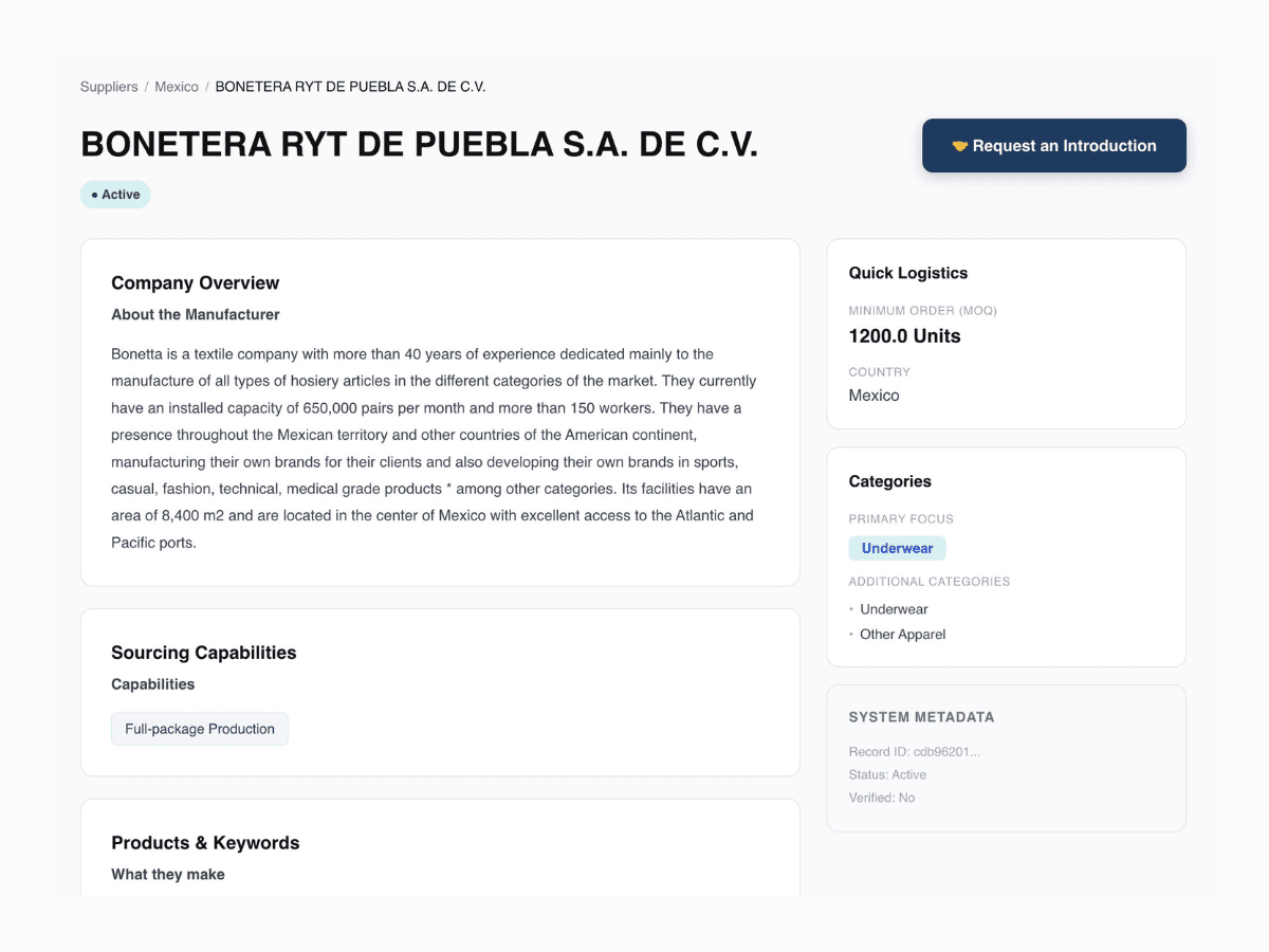 Samples management screen