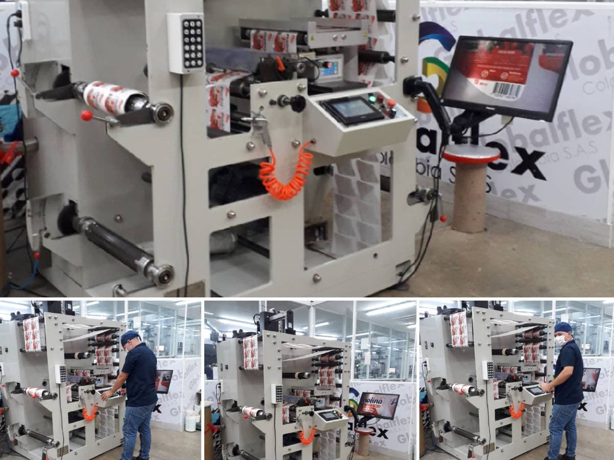 Trabajadores en una fábrica de manufactura